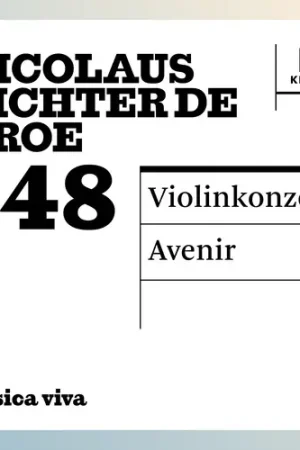 Nicolaus Richter De Vroe: 48 - Violinkonzert: Instant Buy