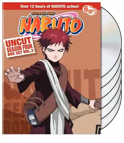Naruto Uncut: Season 4 Volume 2 Box Set Direct From Manufacturer