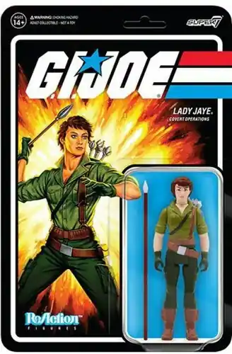 G.I. Joe Reaction Figures Wave 2 - Lady Jaye (Fig) Latest