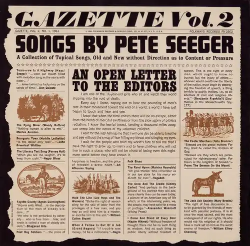 Gazette, Vol. 2 Reduced Price