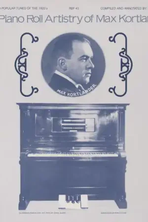 Piano Roll Artistry of Max Kortlander Worldwide Shipping