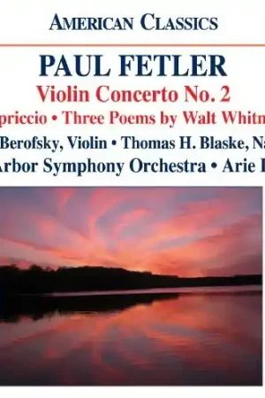 Violin Concerto No 2: Capriccio Three Poems Walt Price Cut